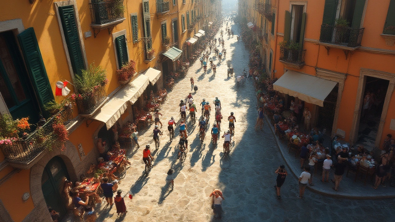 Cosa succede nella dinamica dei tre peloton