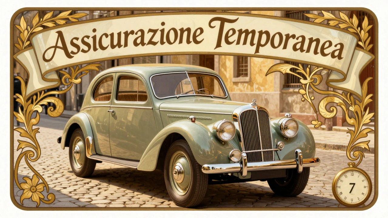 Assicurazione temporanea per auto d'epoca: regole, costi e quando conviene