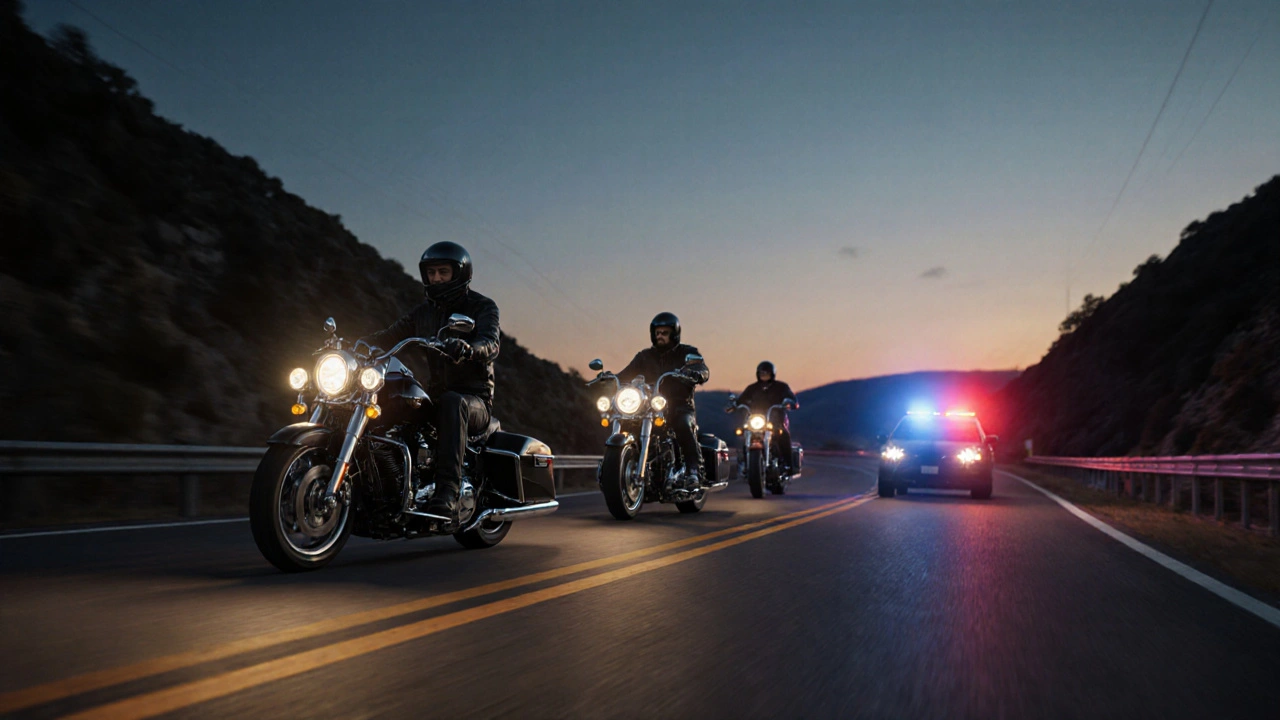 Come avvisare un motociclista della presenza della polizia: metodi, gadget e consigli