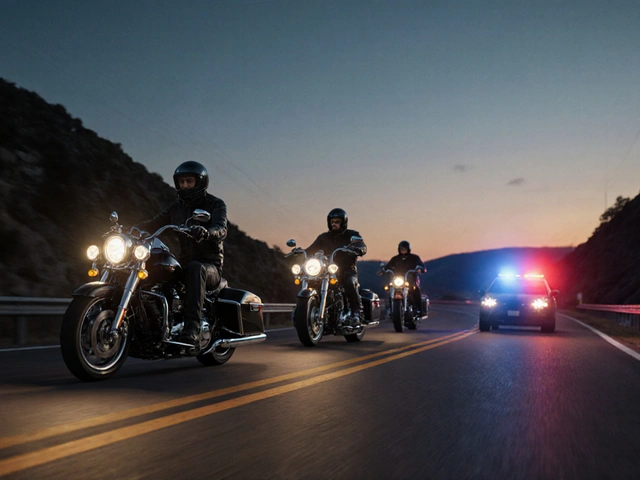 Come avvisare un motociclista della presenza della polizia: metodi, gadget e consigli