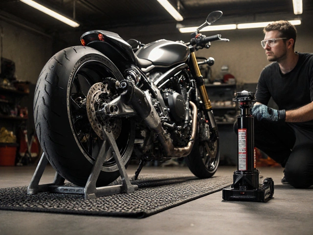 Come sollevare una moto in sicurezza: guida passo passo