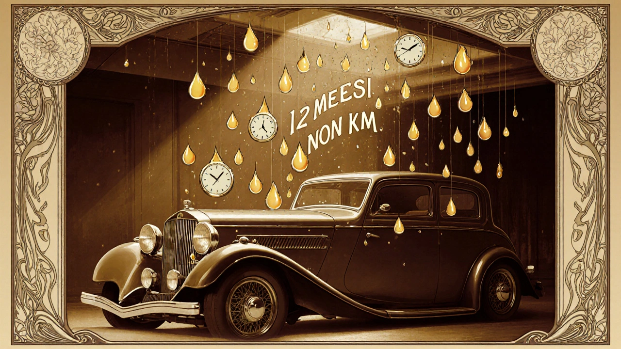 Cambio olio motore auto a chilometraggio basso ma tempo elevato: cosa fare