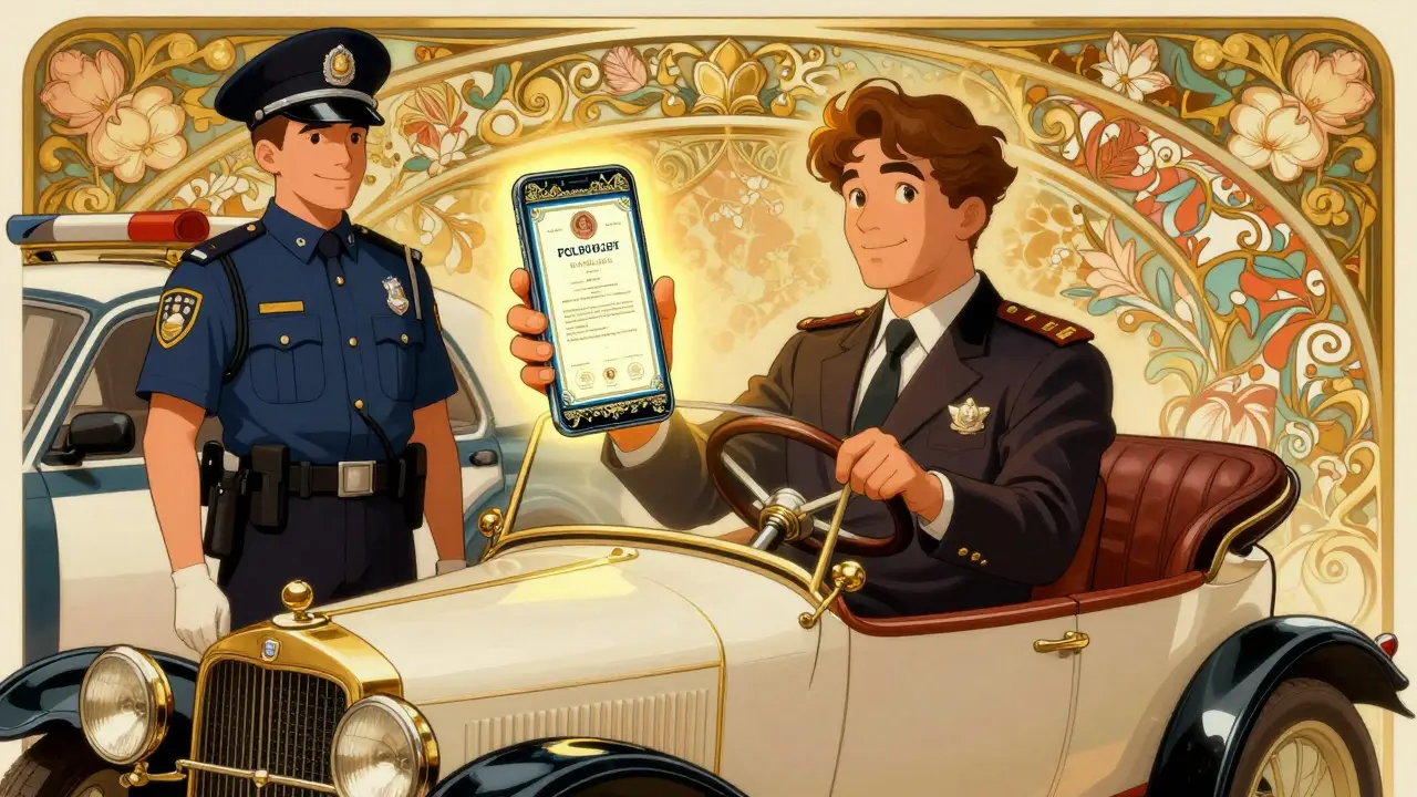 Certificato elettronico RC Auto: come mostrarlo durante un controllo stradale