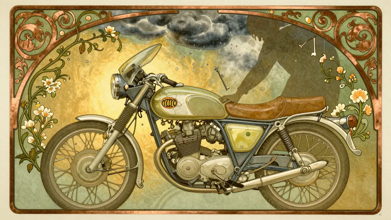 Garanzie accessorie per moto storiche: cristalli, eventi atmosferici e atti vandalici