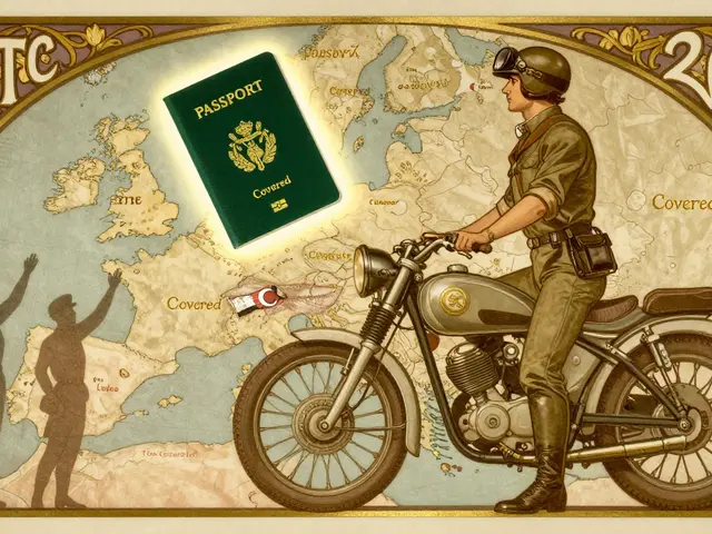 RC Moto per viaggi all'estero: Carta Verde e paesi coperti nel 2026