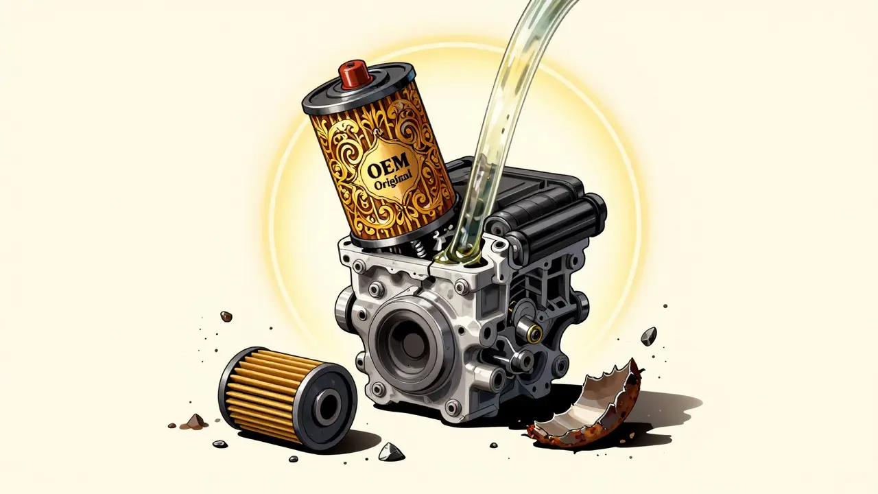 Filtro olio originale vs aftermarket: vale la pena risparmiare sul filtro dell'olio?