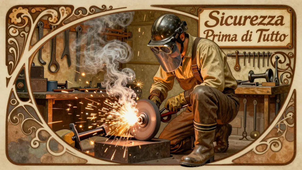 Sicurezza sul lavoro in officina auto: DPI e procedure essenziali per evitare infortuni