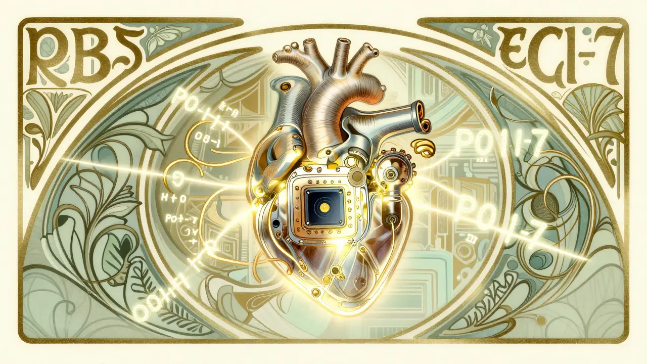 Rappresentazione artistica di una centralina ECU e codici DTC.