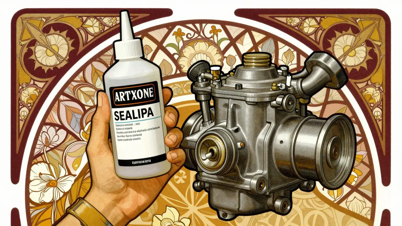 Additivo sigillante e pompa del servosterzo in stile Art Nouveau