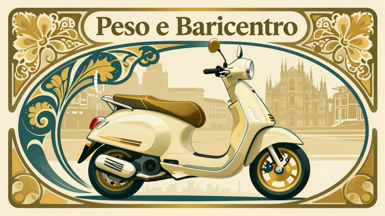 Peso e baricentro dello scooter: guida alla maneggevolezza nel traffico urbano