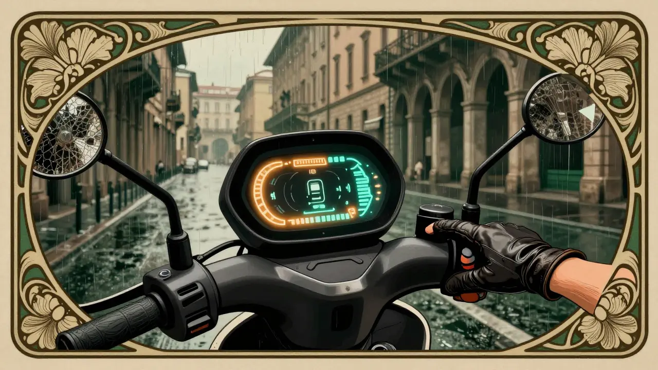 Scooter connessi e cruscotti digitali: guida all'uso in città nel 2026