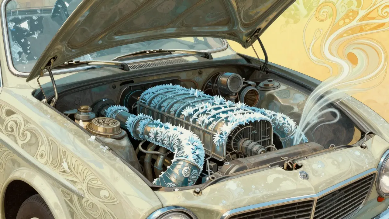 Ghiaccio sulle tubazioni del clima auto: cause, sintomi e rimedi efficaci